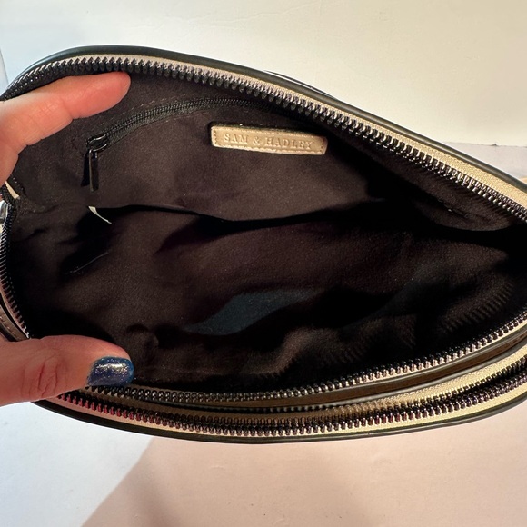 Sam & Hadley Crossbody Studded Embroidered Floral Stylish Bag Adjustable Straps - Picture 8 of 9